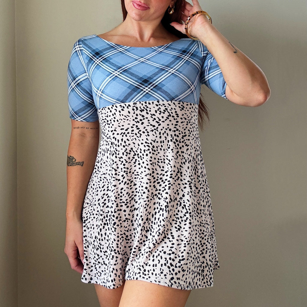 3/4 Sleeve A-line Dress