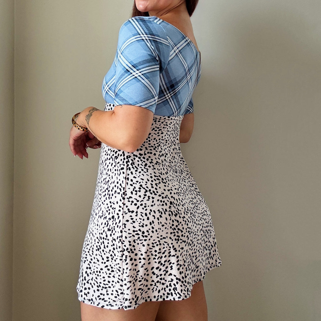 3/4 Sleeve A-line Dress